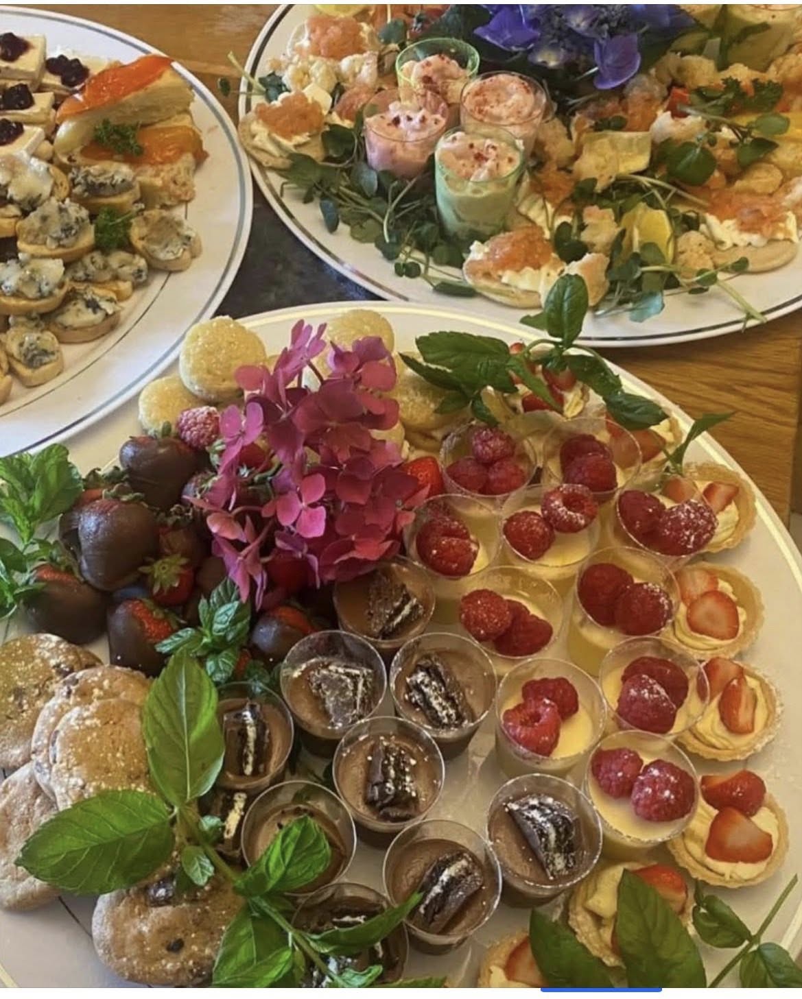 Canapes Page screenshot