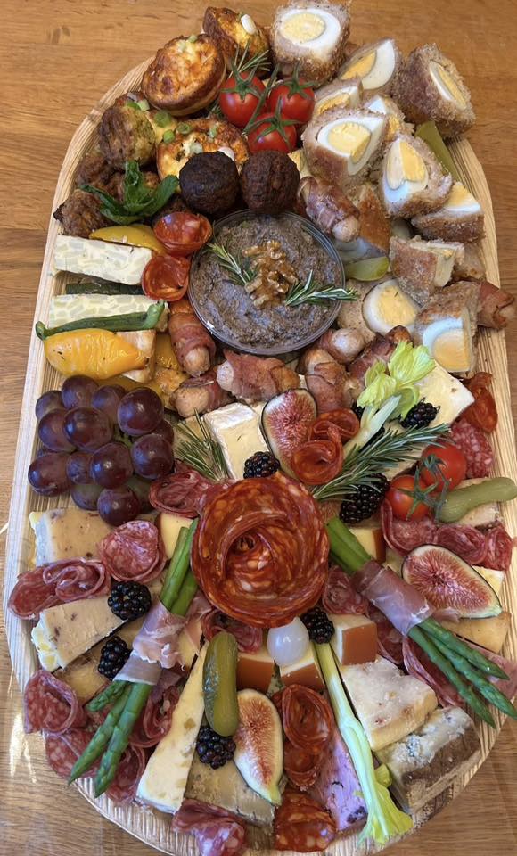 Grazing Platters Page screenshot